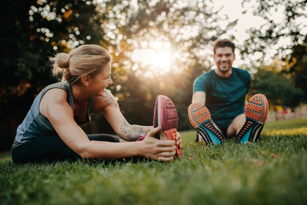 Health and Wellness working out together