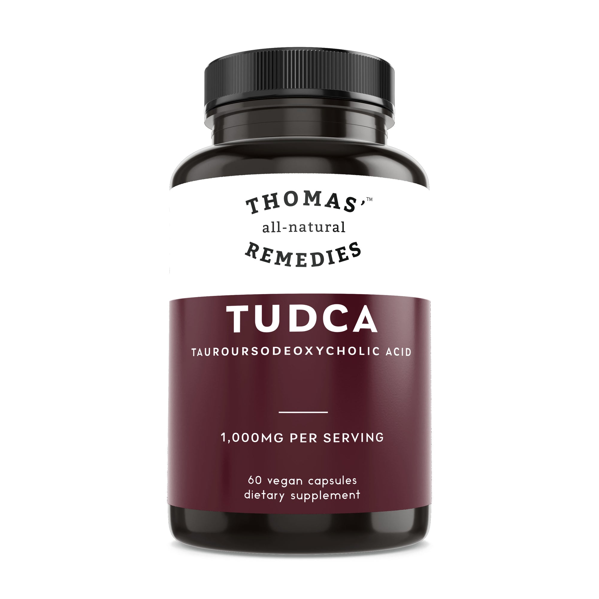 Tudca 500mg (1000mg Per Serving), - Tauroursodeoxycholic Acid, Liver Support - 60ct