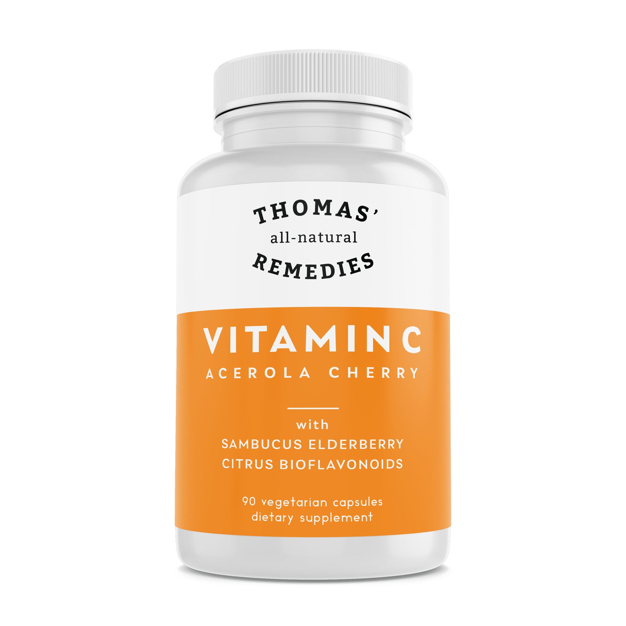 Thomas' all-natural Remedies Vitamin C with Organic Elderberry, Organic Citrus Bioflavonoids - 90ct